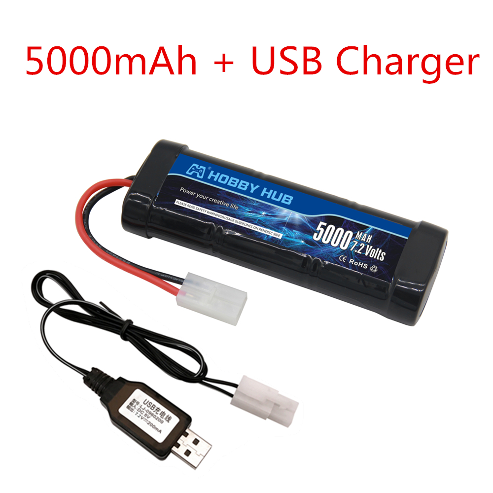 Batteria Ni-MH da 7,2 V 5000 m - Rc Hobbyking recensione e prezzo