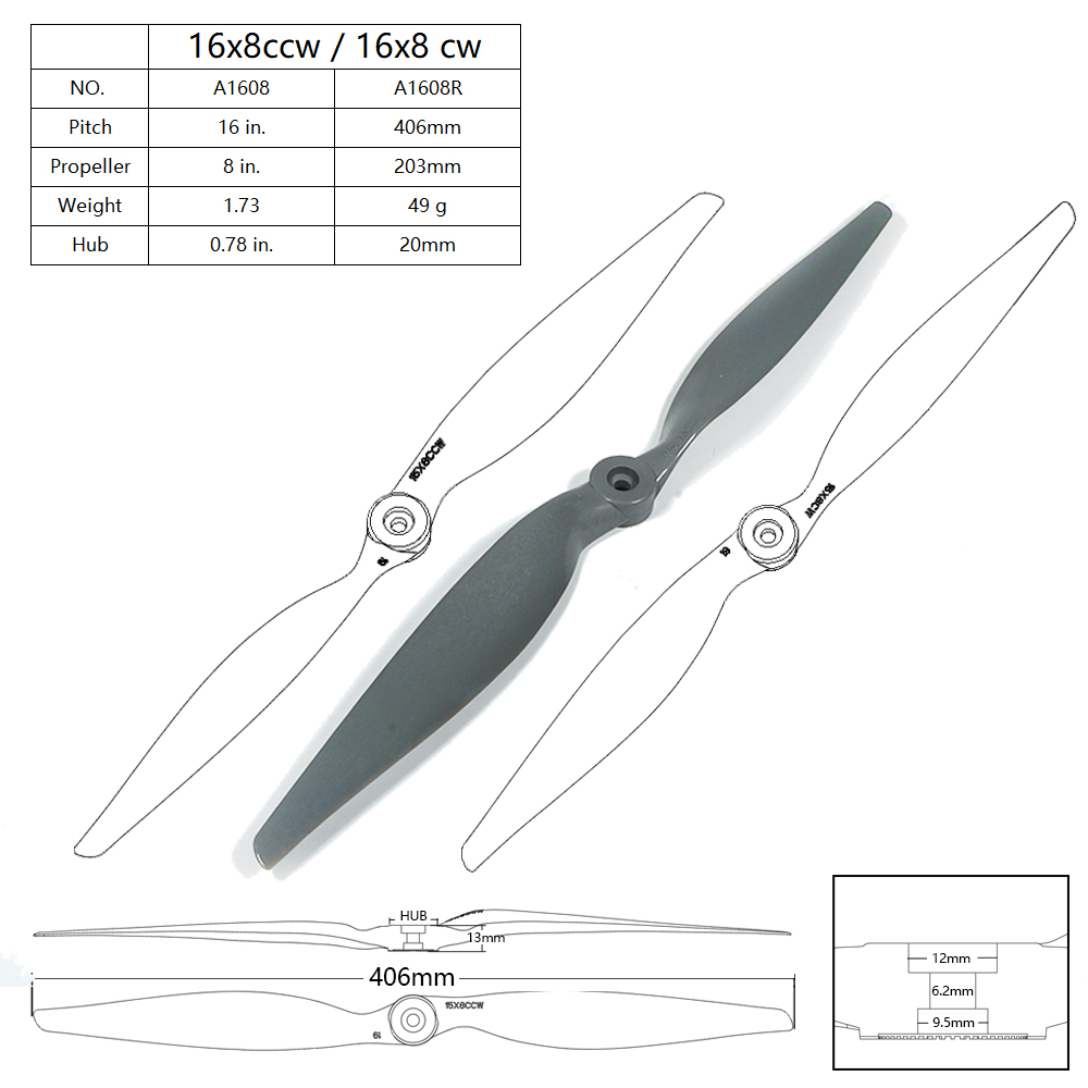 AEORC 5 pezzi lama dell'elica  - Rc Hobby Direct recensione e prezzo