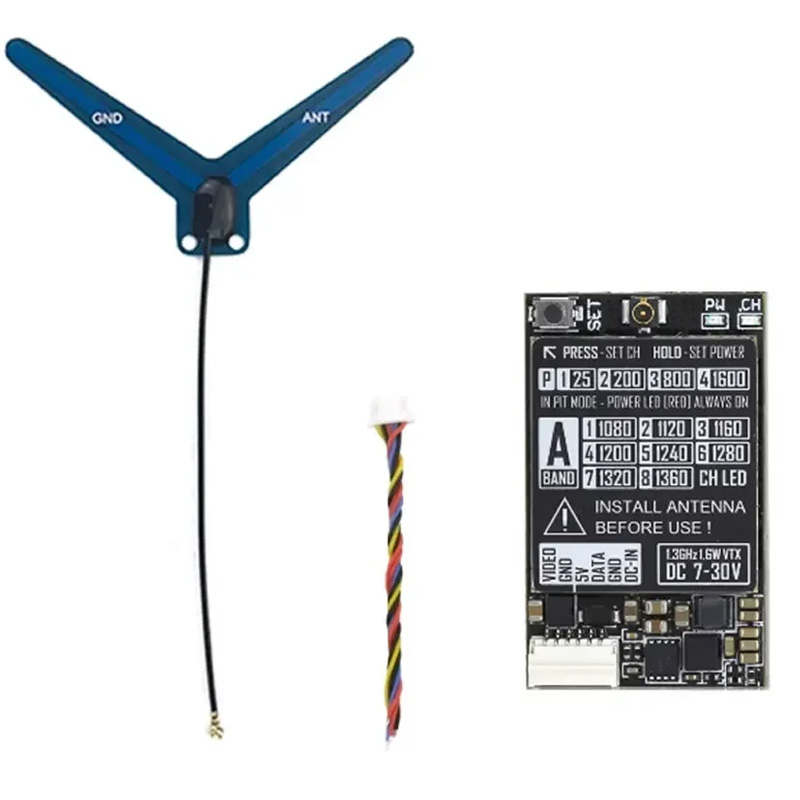 Rushfpv Rush 1.3G/1.2G VTX 8CH - Rc Hobbyking recensione e prezzo